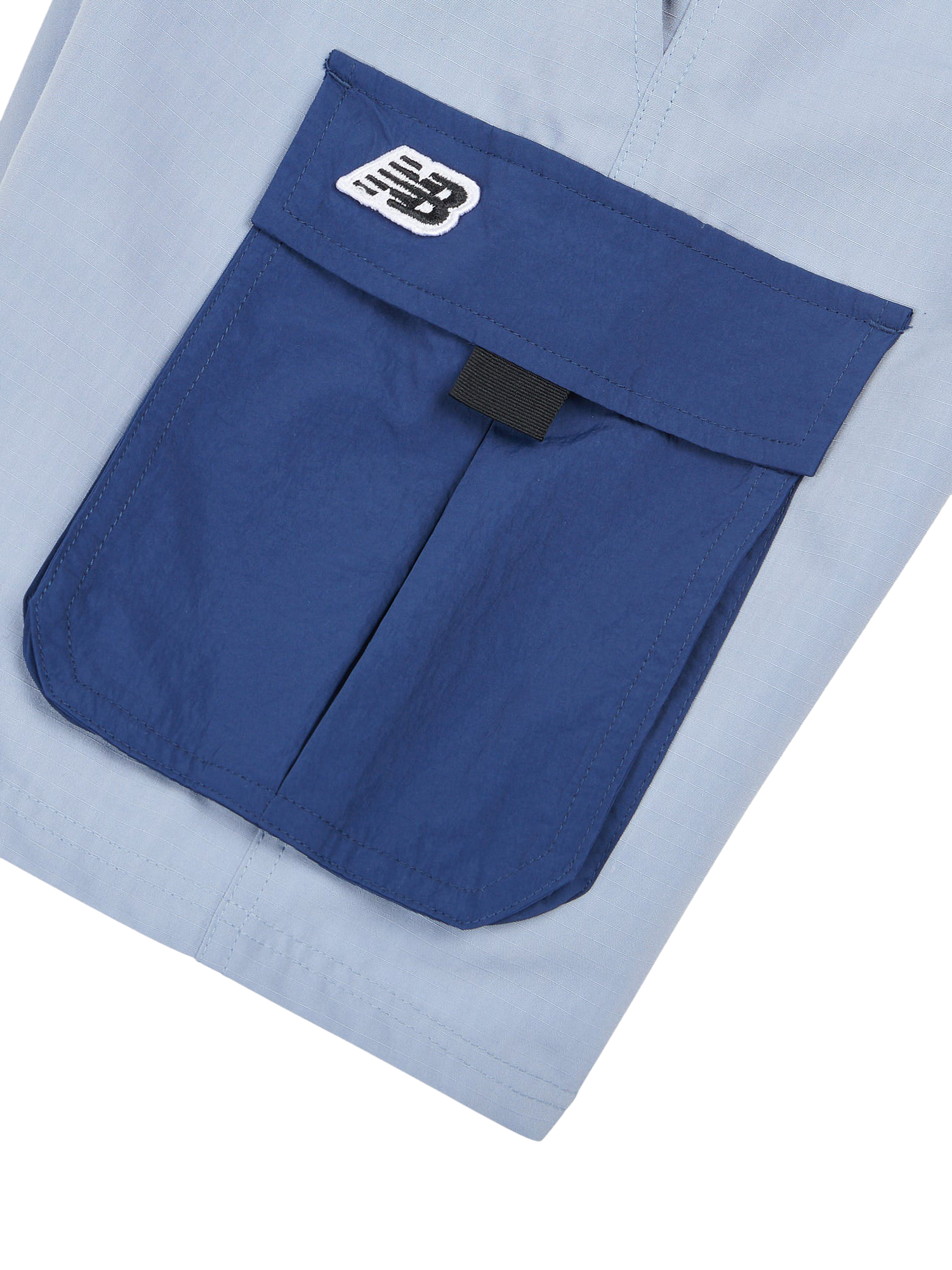 Product image 8 of 8, which shows New Balance Kids' Premium Zip Pocket Shorts, Dusk Shower, 7-8 years
