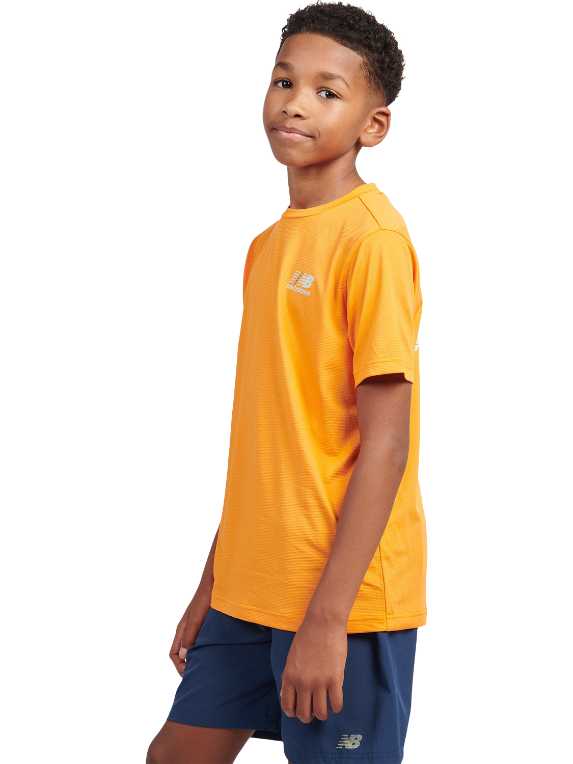 Product image 2 of 10, which shows New Balance Kids' Athletic T-Shirt, Sizzle, 7-8 years
