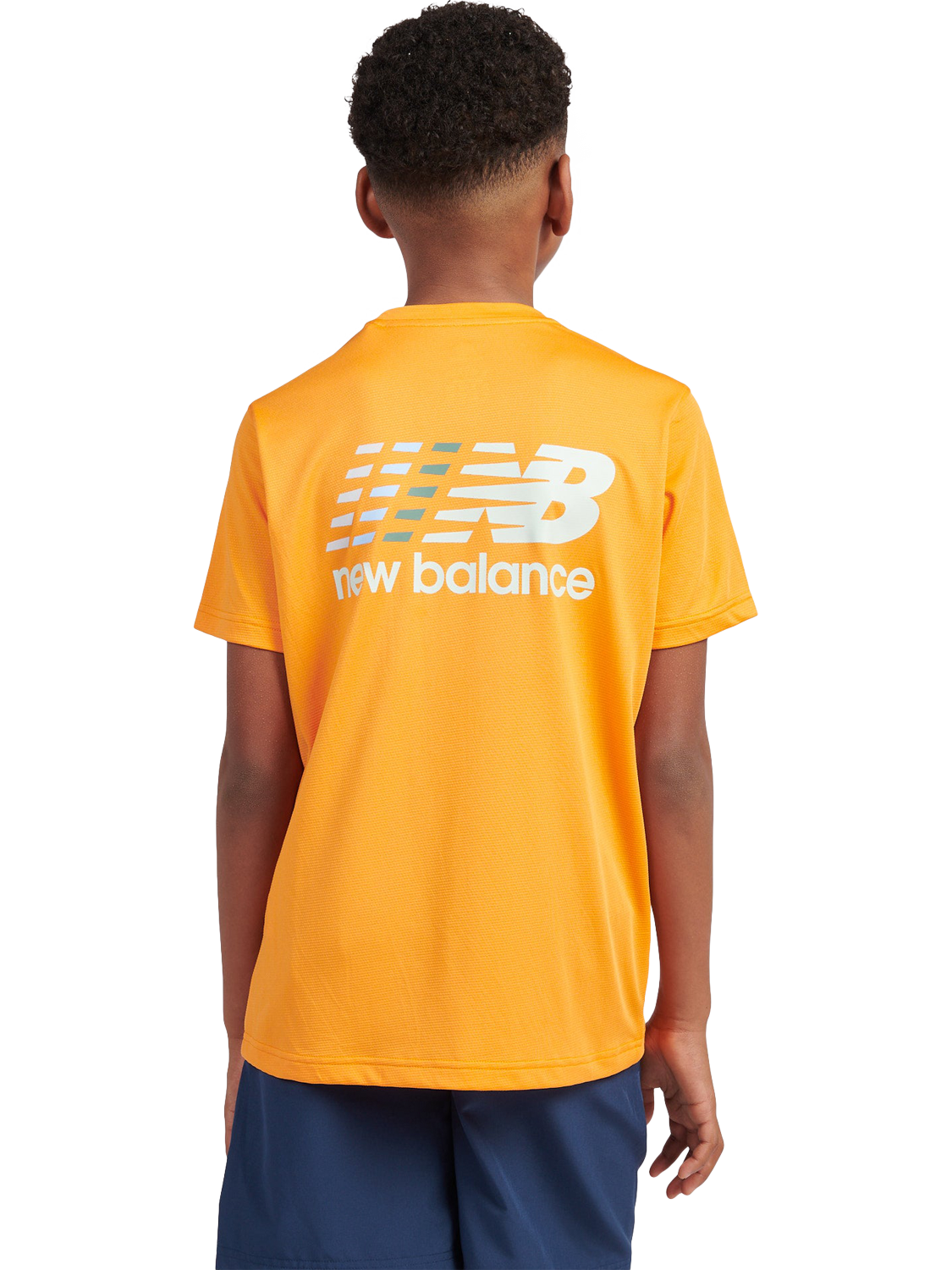 Product image 3 of 10, which shows New Balance Kids' Athletic T-Shirt, Sizzle, 7-8 years