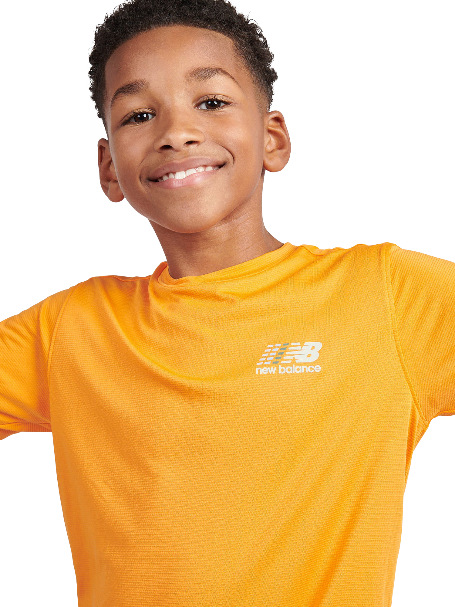 Product image 4 of 10, which shows New Balance Kids' Athletic T-Shirt, Sizzle, 7-8 years