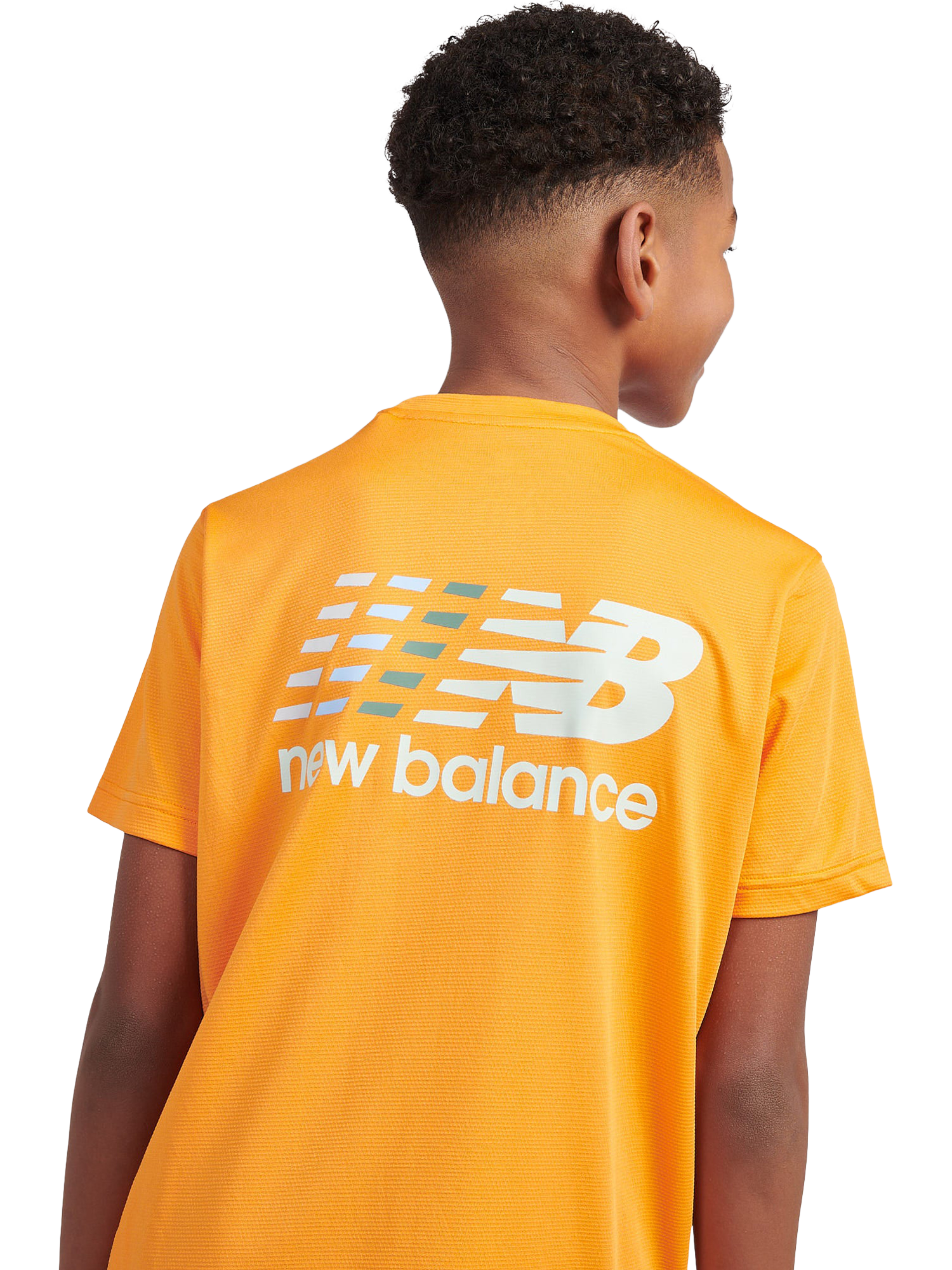Product image 6 of 10, which shows New Balance Kids' Athletic T-Shirt, Sizzle, 7-8 years