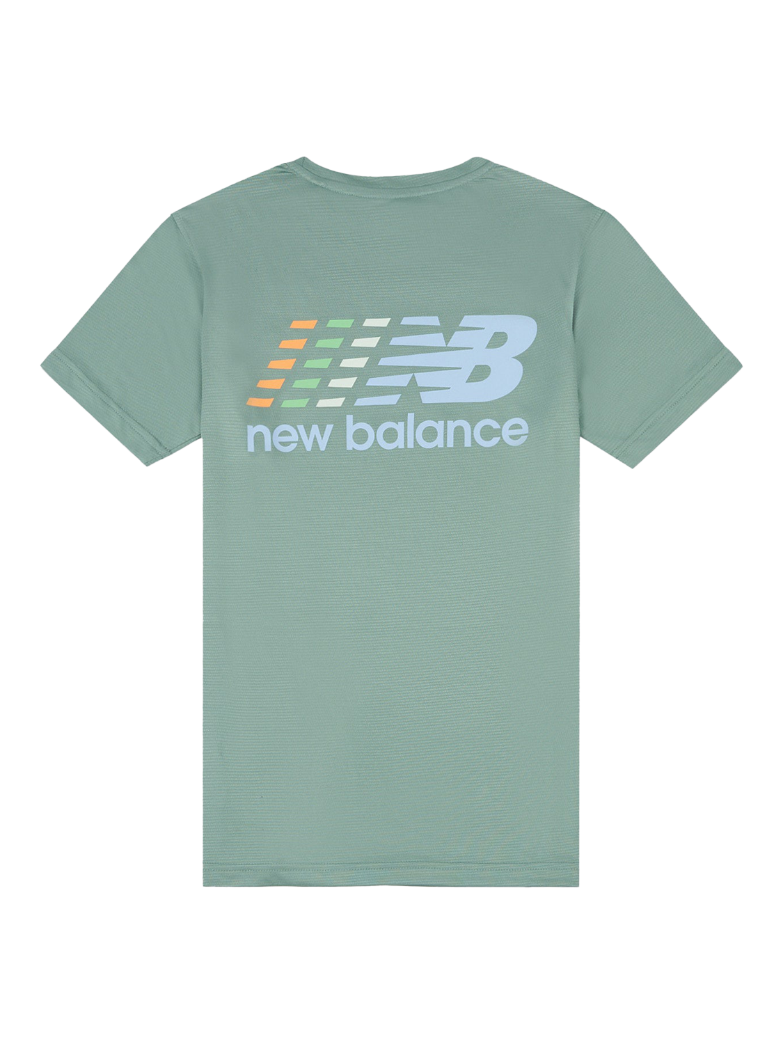 Product image 2 of 4, which shows New Balance Kids' Crew Neck T-Shirt, Dark Juniper, 7-8 years