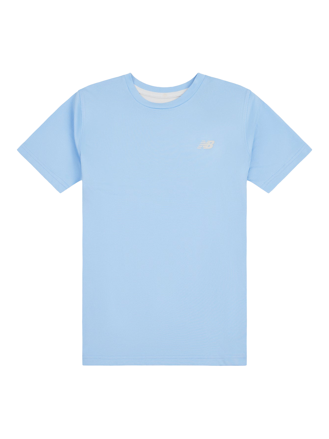 Product image 6 of 8, which shows New Balance Kids' RC T-Shirt, Electric Sky, 7-8 years