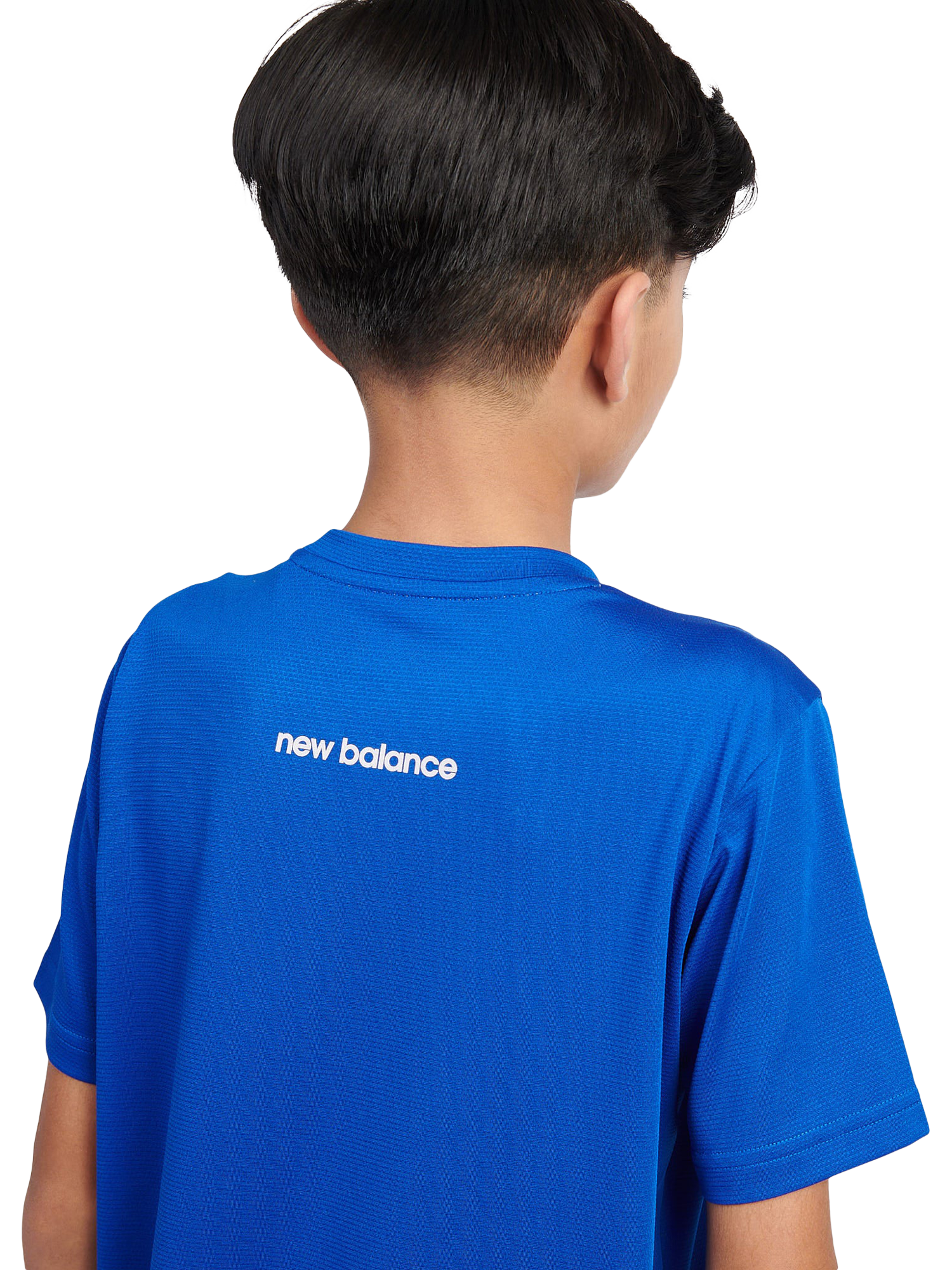Product image 6 of 11, which shows New Balance Kids' Athletics T-Shirt, Team Royal, 7-8 years