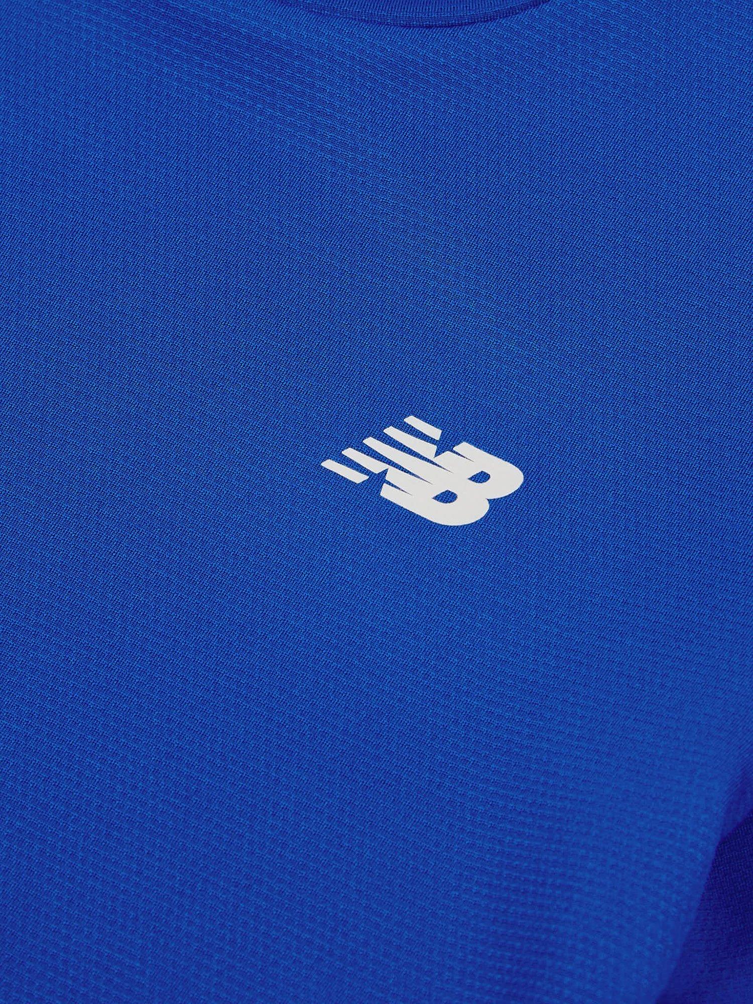Product image 10 of 11, which shows New Balance Kids' Athletics T-Shirt, Team Royal, 7-8 years