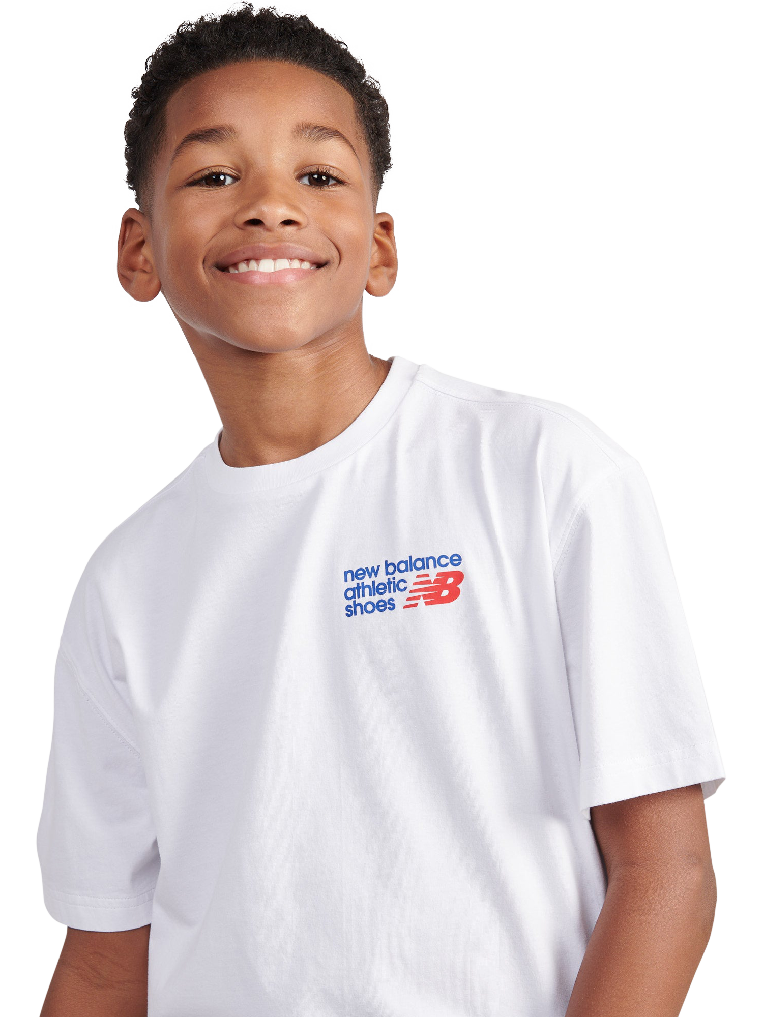 Product image 5 of 9, which shows Shoe Back Tee Wht WH 7-8Y