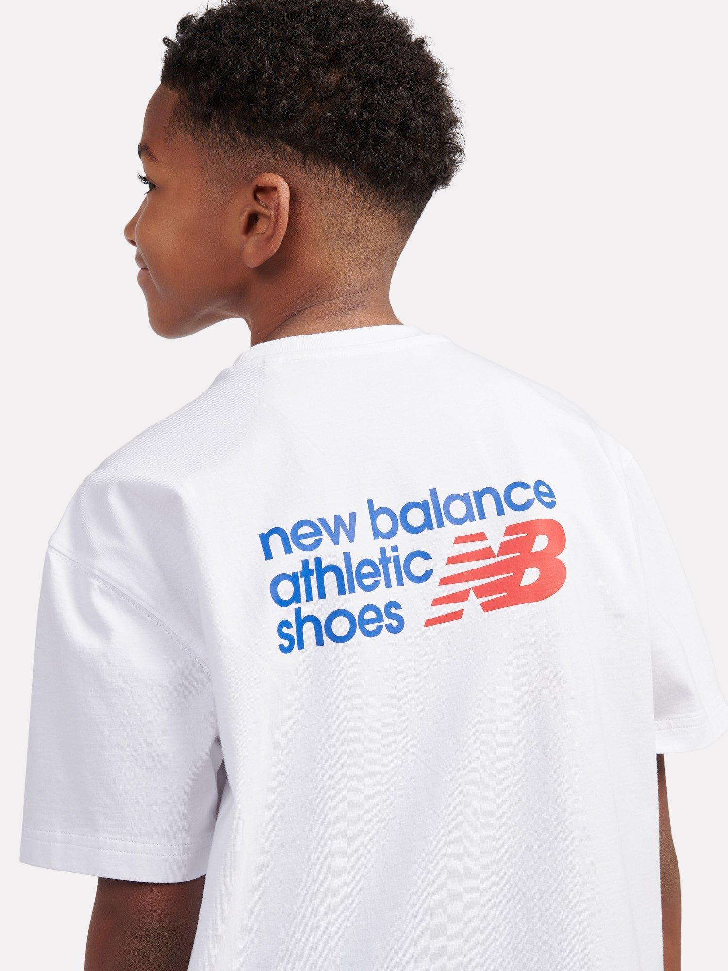 Product image 6 of 9, which shows Shoe Back Tee Wht WH 7-8Y