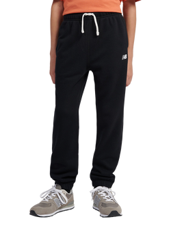 New Balance Kids' Cotton Logo Joggers, Caviar
