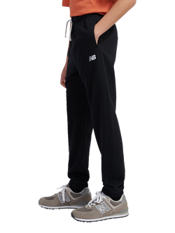 New Balance Kids' Cotton Logo Joggers - view 2, Caviar
