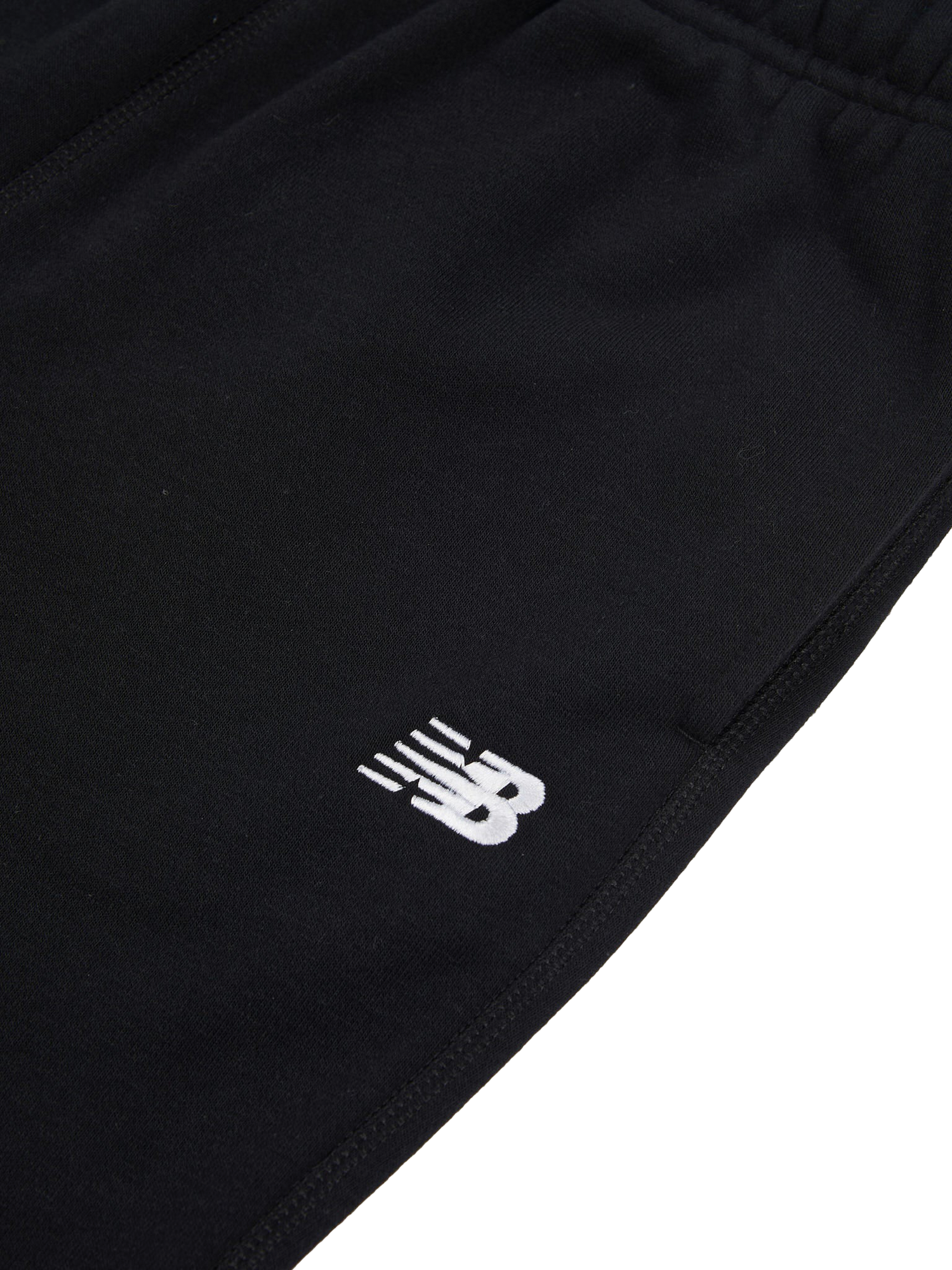 Product image 8 of 8, which shows New Balance Kids' Cotton Logo Joggers, Caviar, 7-8 years