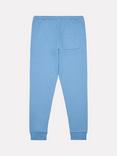 New Balance Kids' Cotton Drawstring Joggers, Blue Laguna