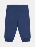 New Balance Kids' Cotton Relaxed Drawstring Joggers, Navy