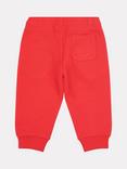 New Balance Kids' Cotton Relaxed Drawstring Joggers, True Red