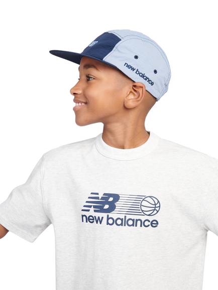 New Balance Kids' 5-Panel Cap, Dusk Shower - view 2, Dusk Shower