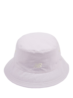 New Balance Kids' Reversible Bucket Hat, Bright Lavender, Bright Lavender
