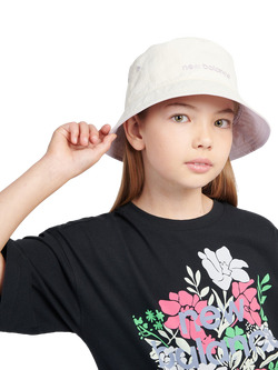 New Balance Kids' Reversible Bucket Hat, Bright Lavender - view 2, Bright Lavender