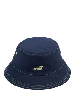 New Balance Kids' Reversible Bucket Hat, Nb Navy, Nb Navy