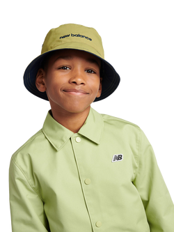 New Balance Kids' Reversible Bucket Hat, Nb Navy - view 2, Nb Navy