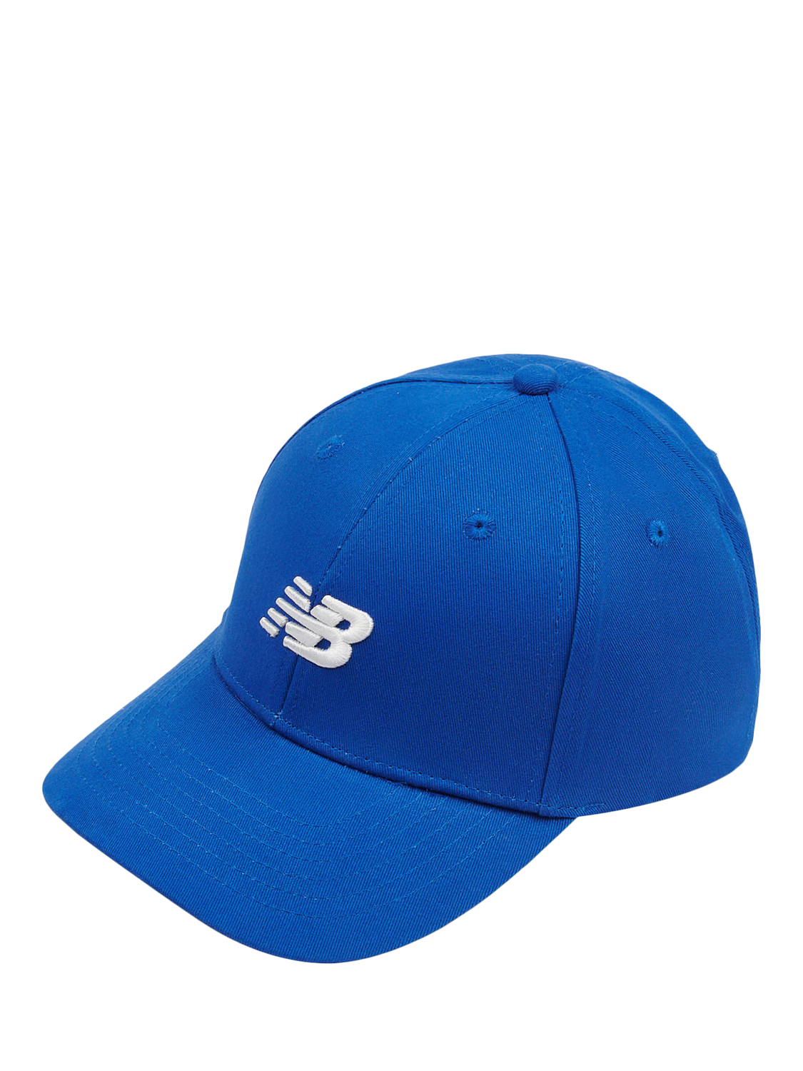 Product image 1 of 5, which shows New Balance Kids' 6-Panel Cotton Twill Cap, Team Royal
