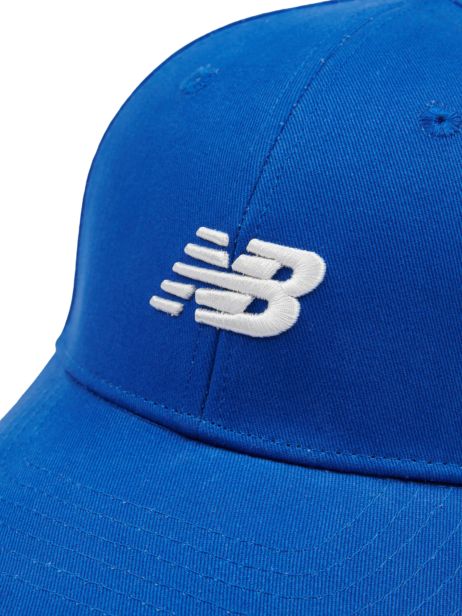 Product image 5 of 5, which shows New Balance Kids' 6-Panel Cotton Twill Cap, Team Royal