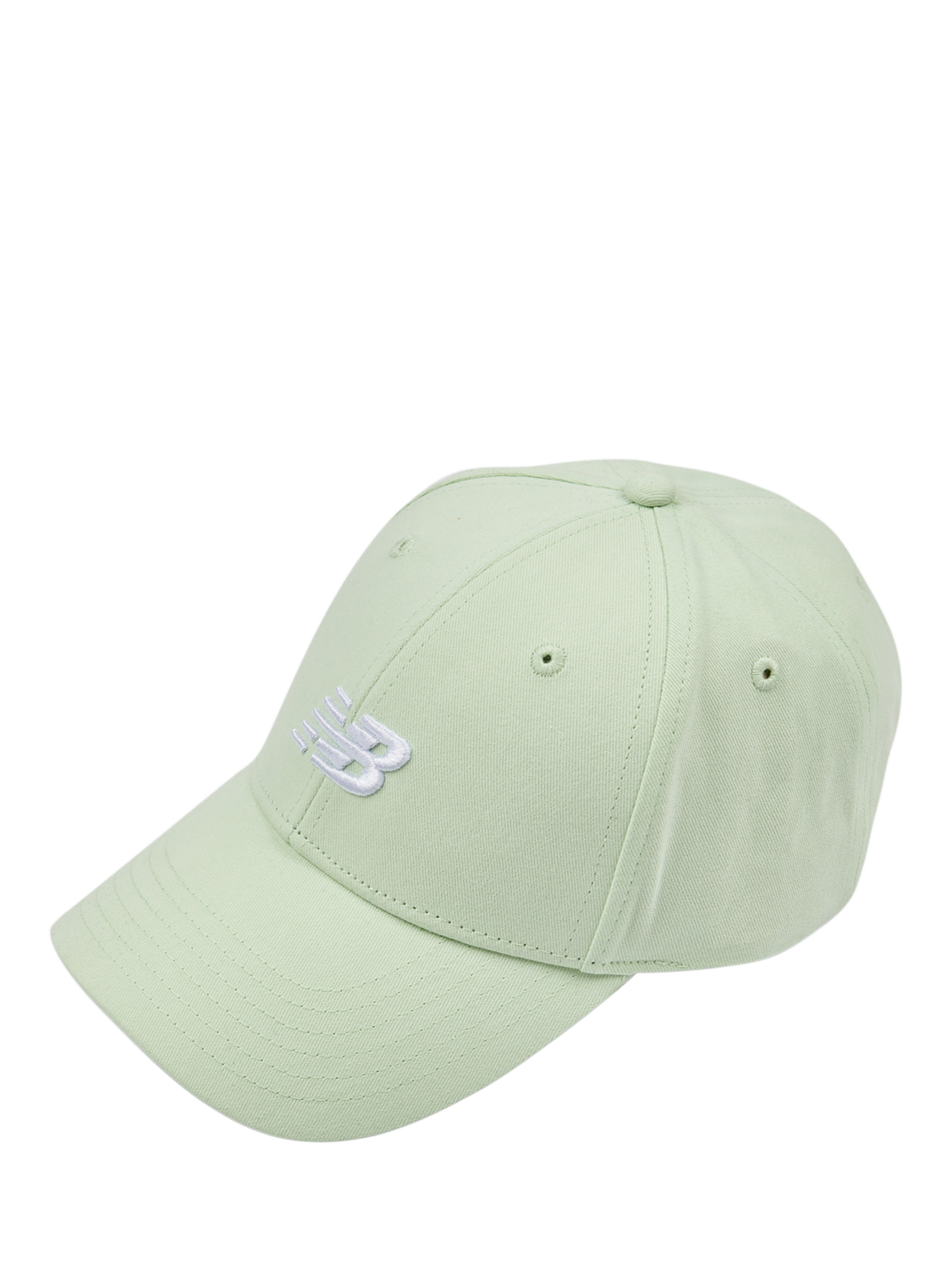 Product image 1 of 6, which shows New Balance Kids' Cotton Small Logo Baseball Cap , Melon Water, One Size