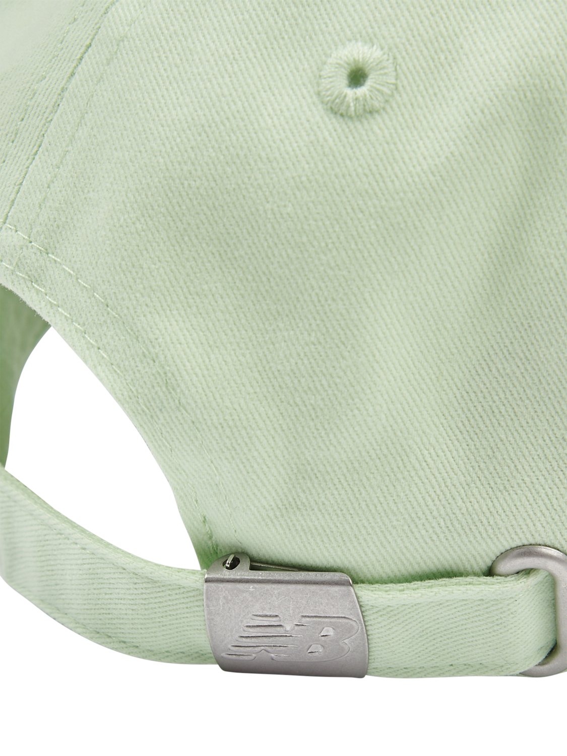 Product image 6 of 6, which shows New Balance Kids' Cotton Small Logo Baseball Cap , Melon Water, One Size