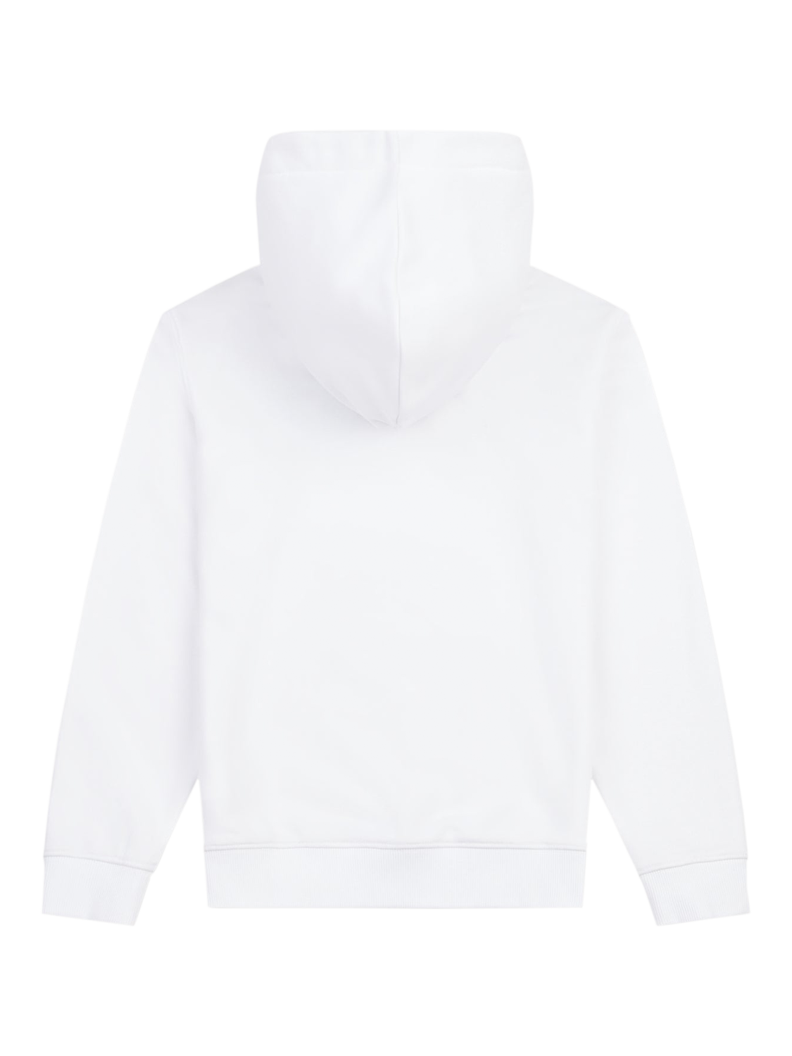 Product image 8 of 9, which shows New Balance Kids' Cotton Athletics Logo Hoodie, Bright White, 7-8 years