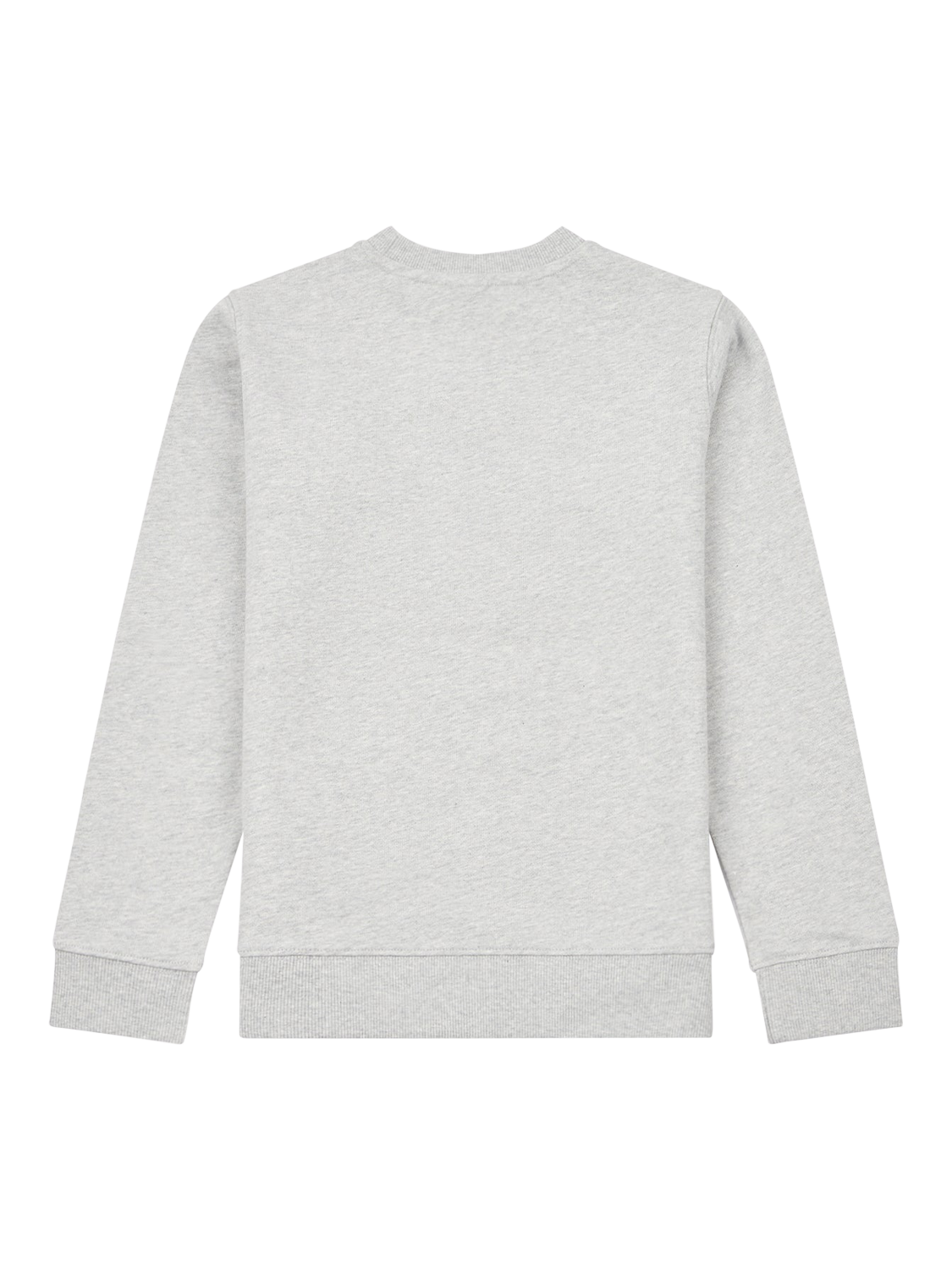 Product image 2 of 3, which shows New Balance Kids' Stacked Logo Sweatshirt, Athletic Grey Heather, 7-8 years