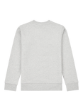 New Balance Kids' Stacked Logo Sweatshirt, Athletic Grey Heather