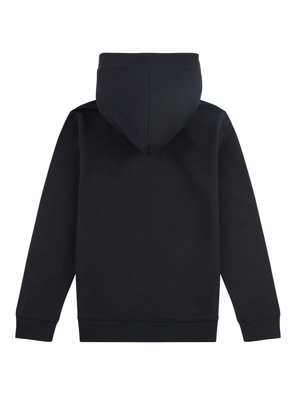 Product image 7 of 8, which shows New Balance Kids' French Terry Stacked Hoodie, Caviar, 3-4 years