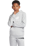 New Balance Kids' French Terry Stacked Hoodie, Athletic Grey Heather