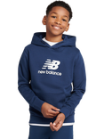New Balance Kids' Stack Hoodie, Navy