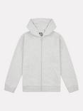 New Balance Kids' Cotton Relaxed Hoodie, Ash Heather