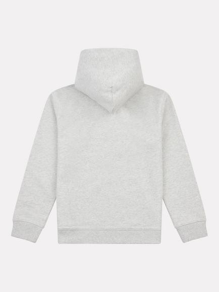 New Balance Kids' Cotton Relaxed Hoodie - view 2, Ash Heather