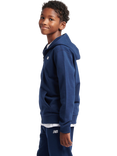 New Balance Kids' French Terry Stacked Logo Joggers, Navy