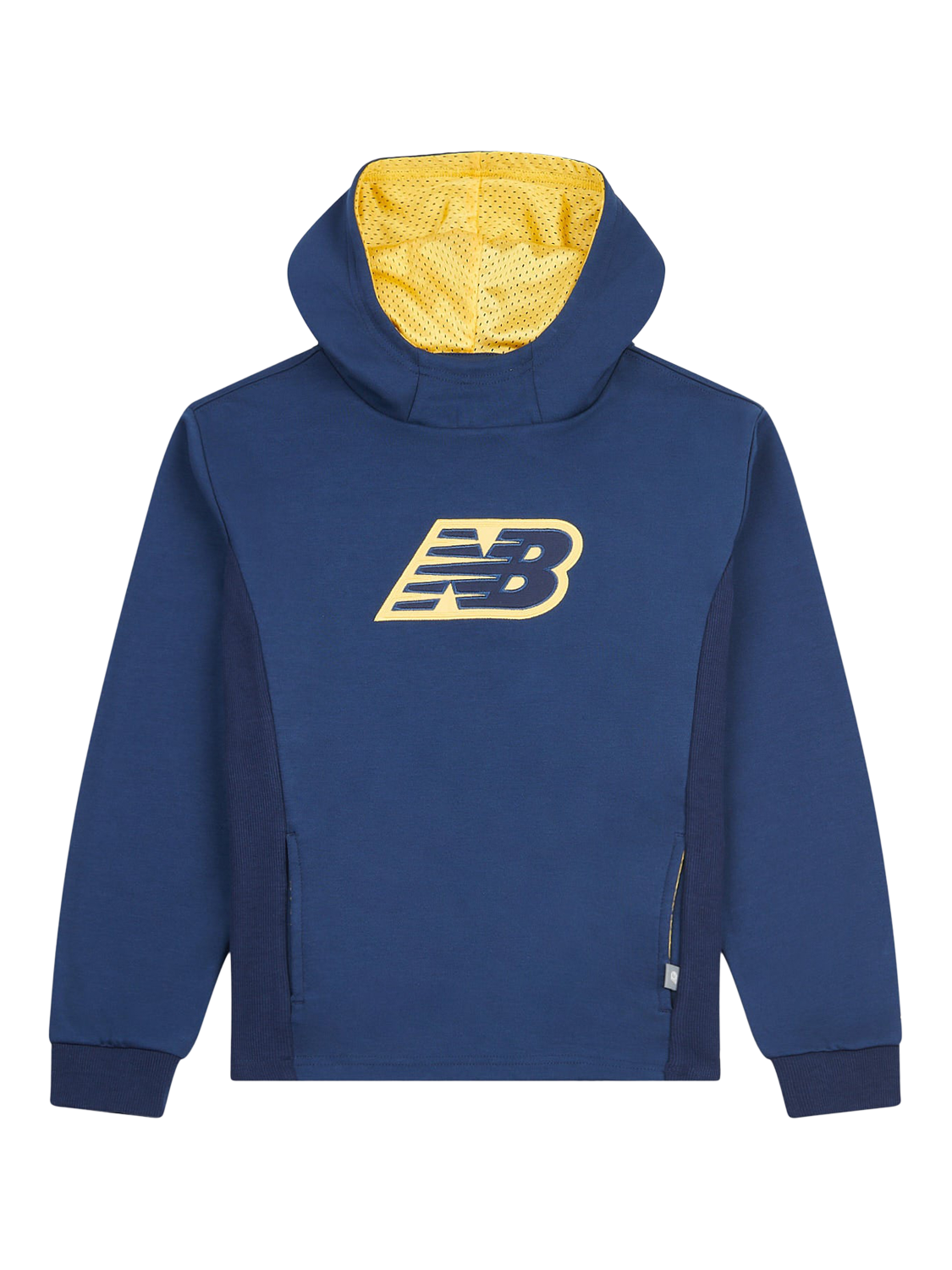Product image 7 of 10, which shows New Balance Kids' Hoops Logo Hoodie, Nb Navy, 7-8 years