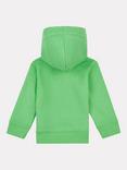 New Balance Kids' French Terry Stacked Logo Hoodie, Green Apple