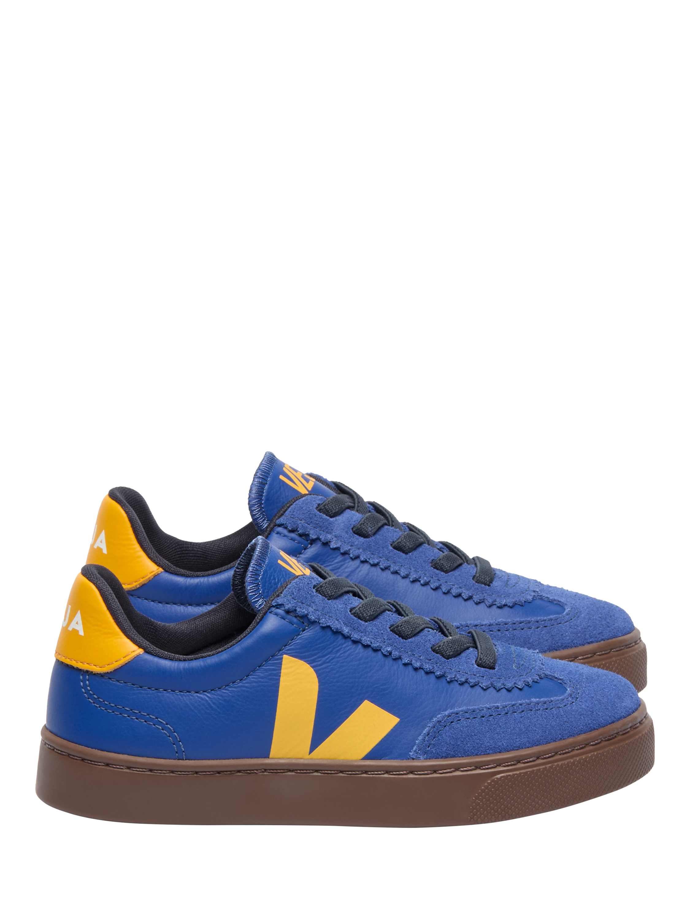 Product image 1 of 3, which shows VEJA Kids' Volley Trainers, Atlantic Bark, EU28