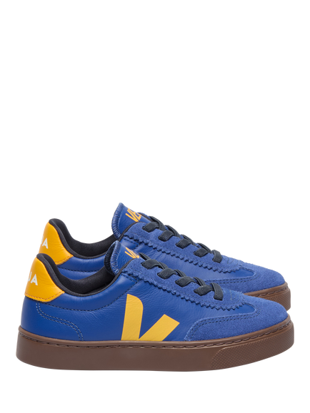 VEJA Kids' Volley Trainers, Atlantic Bark