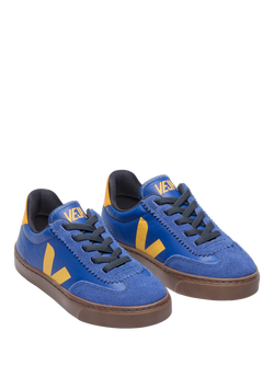 VEJA Kids' Volley Trainers - view 2, Atlantic Bark
