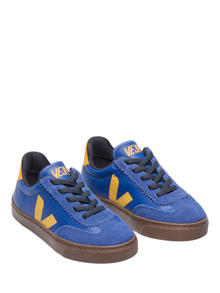 VEJA Kids' Volley Trainers - view 2, Atlantic Bark