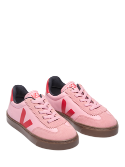 VEJA Kids' Volley Trainers - view 2, Guimauve Bark