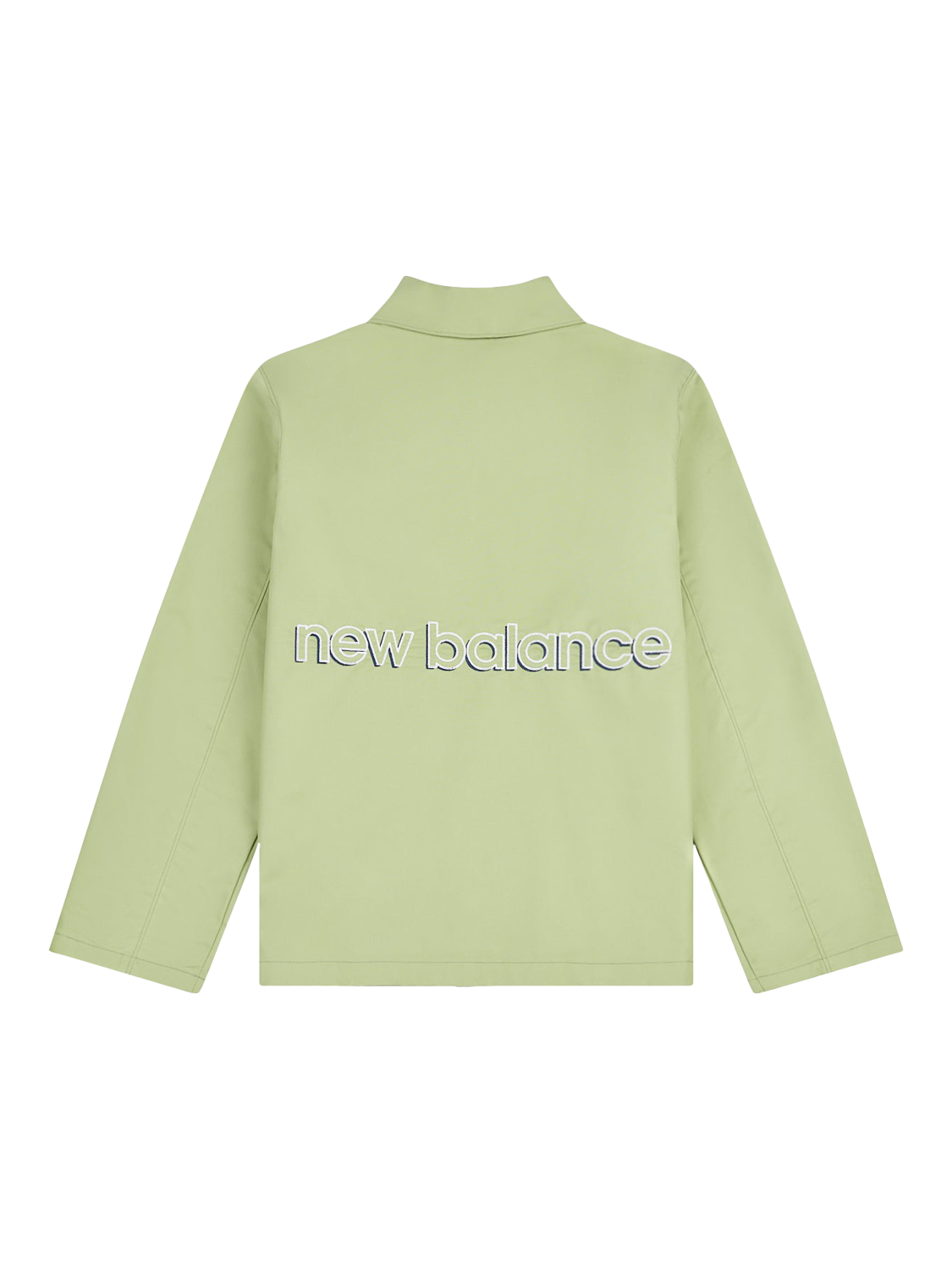 Product image 9 of 11, which shows New Balance Kids' Premium Water Resistant Coach Jacket, Everglade Green, 7-8 years