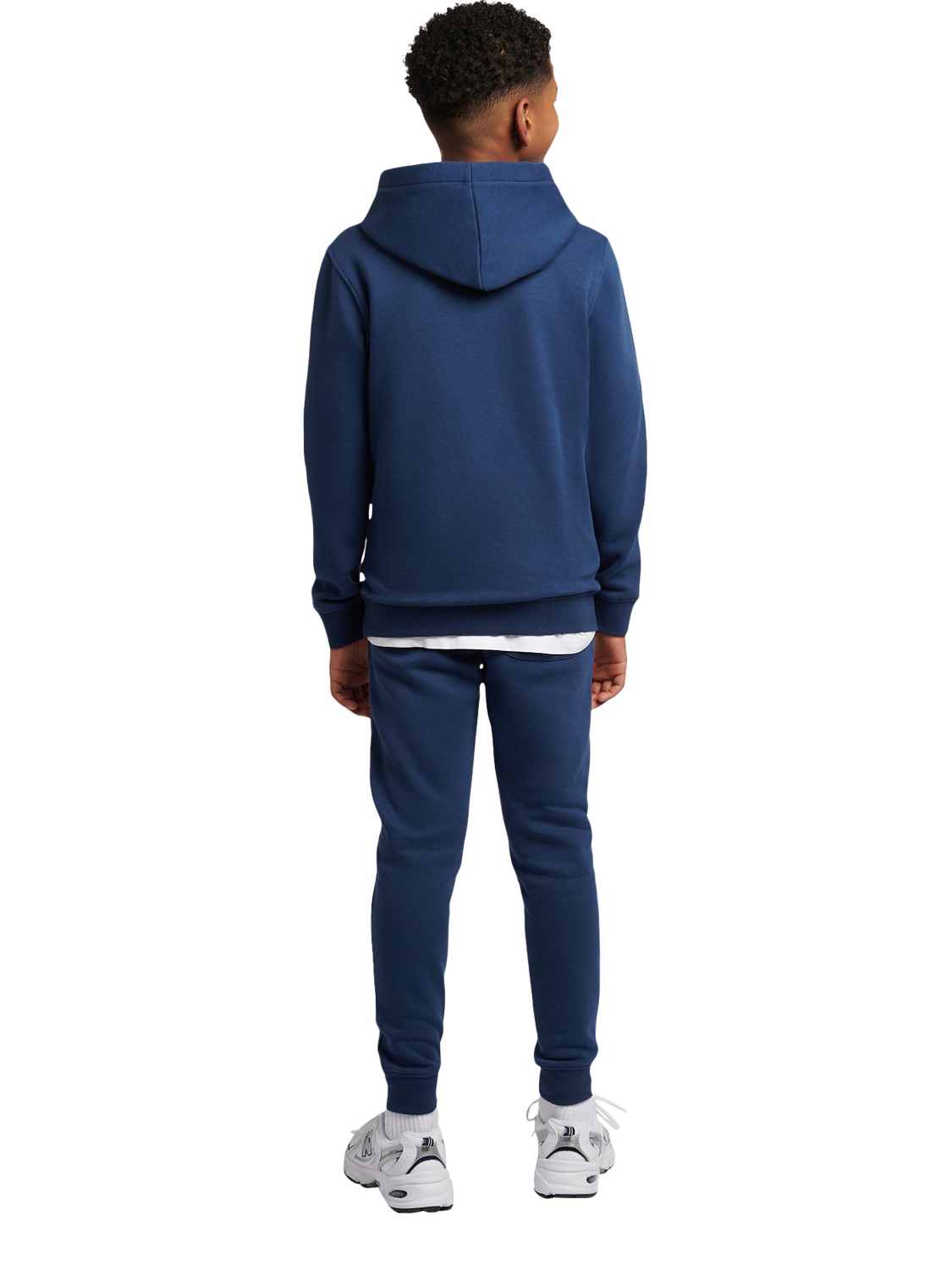 Product image 3 of 5, which shows New Balance Kids' Cotton Hoodie & Joggers Set, Nb Navy, 3-4 years
