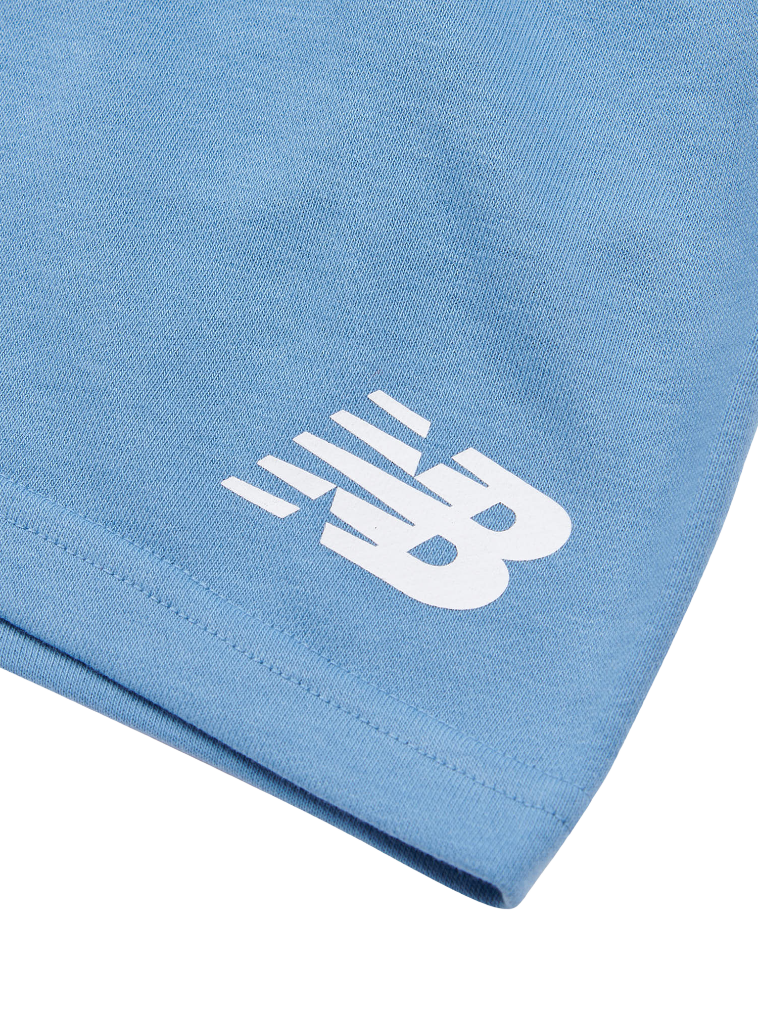 Product image 5 of 5, which shows New Balance Kids' Cotton System Graphic T-Shirt & Shorts Set, Nb Bright White, 7-8 years