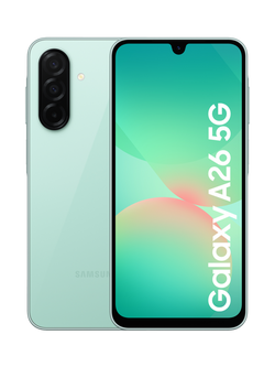 Samsung Galaxy A26 5G Smartphone, Android, 8GB RAM, 6.7”, 5G, SIM Free, 256GB, Mint