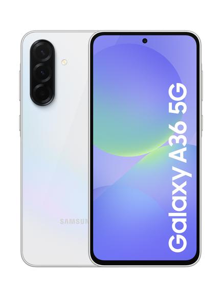 Samsung Galaxy A36 5G Smartphone, Android, 8GB RAM, 6.7", 5G, SIM Free, 256GB, Awesome White
