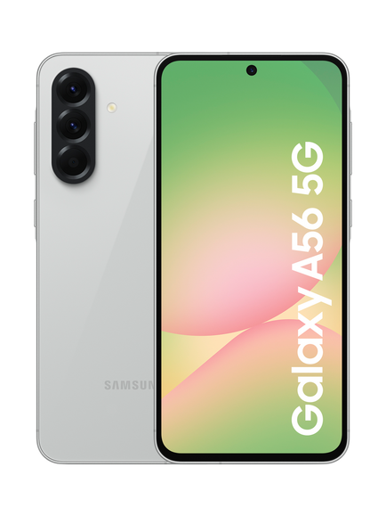 Samsung Galaxy A56 5G Smartphone, Android, 8GB RAM, 6.7", 5G, SIM Free, 256GB, Awesome Lightgray