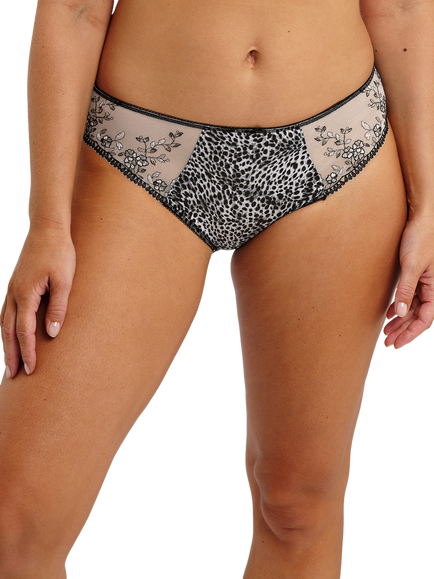 Fantasie Lindsey Leapard Print Briefs, Monochrome