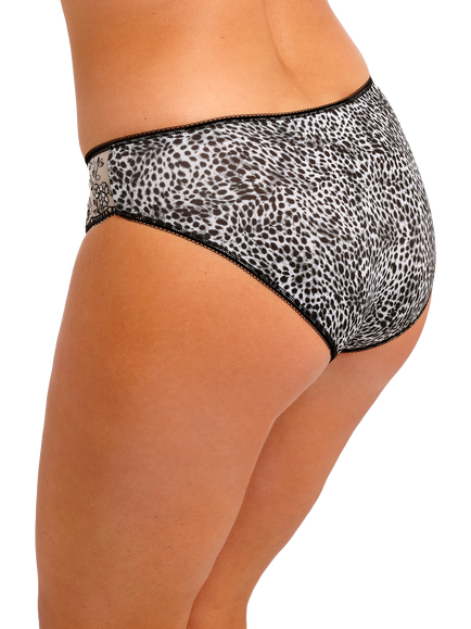 Fantasie Lindsey Leapard Print Briefs - view 2, Monochrome